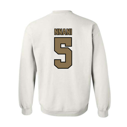 Bryant - NCAA Men's Basketball : Onyx Nnani - Classic Shersey Crewneck Sweatshirt-1