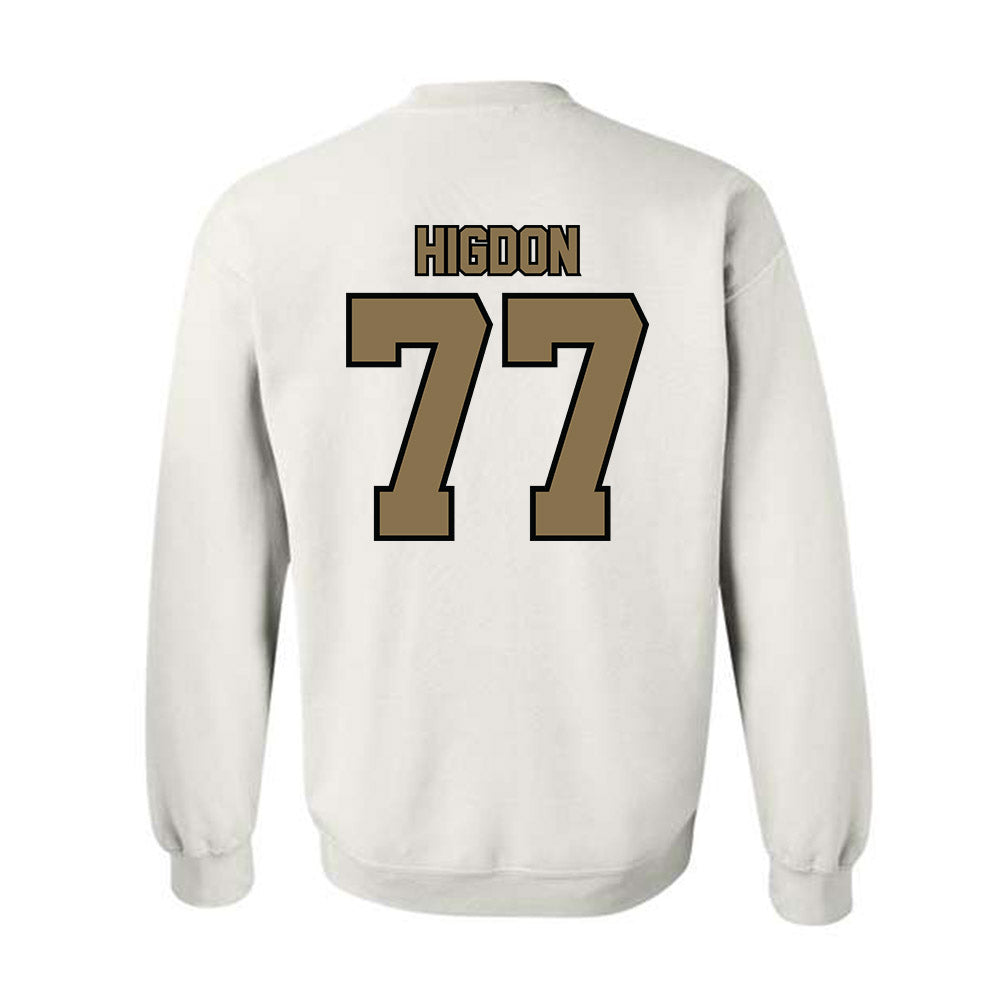 Bryant - NCAA Men's Lacrosse : Gunnar Higdon - Classic Shersey Crewneck Sweatshirt-1