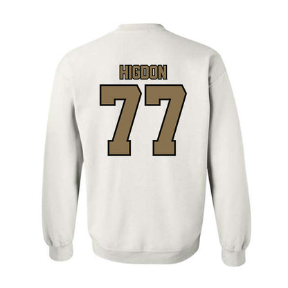 Bryant - NCAA Men's Lacrosse : Gunnar Higdon - Classic Shersey Crewneck Sweatshirt-1