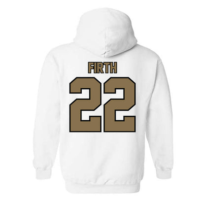 Bryant - NCAA Baseball : Charlie Firth - Classic Shersey Hooded Sweatshirt-1