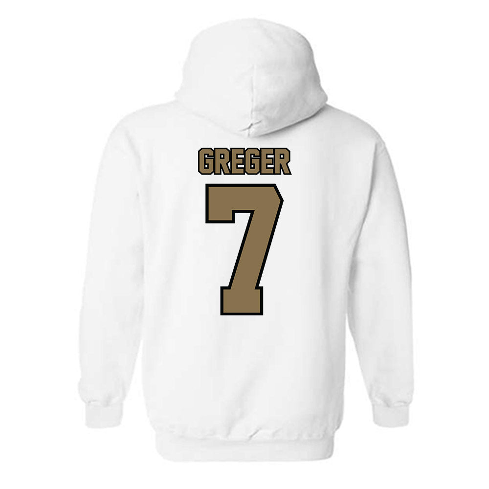 Bryant - NCAA Baseball : Gavin Greger - Classic Shersey Hooded Sweatshirt-1