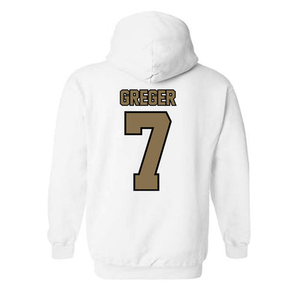 Bryant - NCAA Baseball : Gavin Greger - Classic Shersey Hooded Sweatshirt-1
