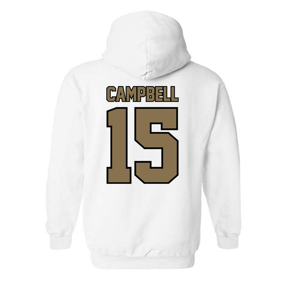 Bryant - NCAA Women's Basketball : Azanah Campbell - Classic Shersey Hooded Sweatshirt-1