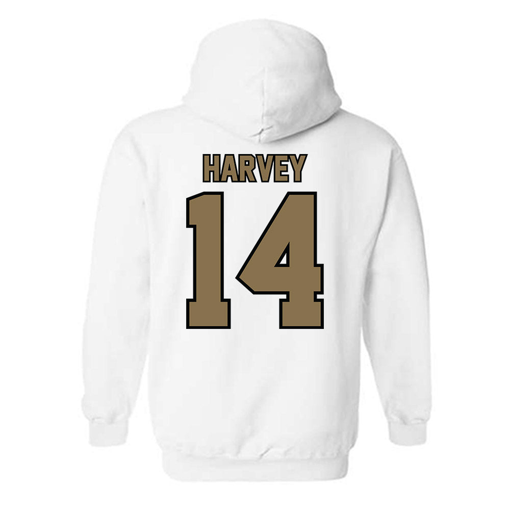 Bryant - NCAA Men's Basketball : Keegan Harvey - Classic Shersey Hooded Sweatshirt-1