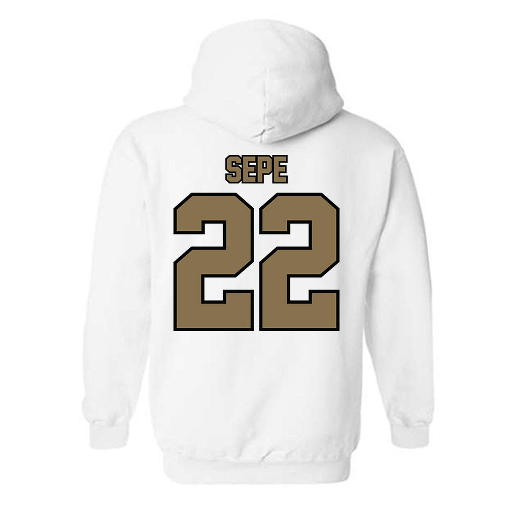 Bryant - NCAA Men's Basketball : Jason Sepe - Classic Shersey Hooded Sweatshirt-1