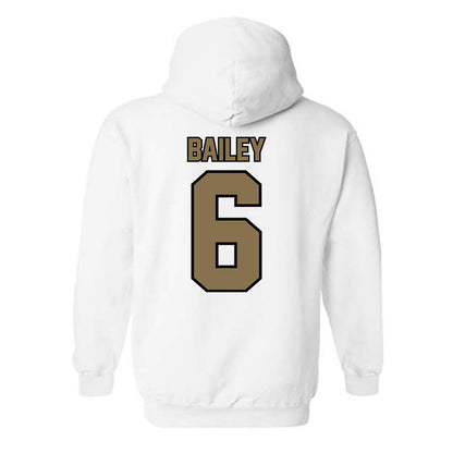 Bryant - NCAA Men's Basketball : Langston Bailey - Classic Shersey Hooded Sweatshirt-1