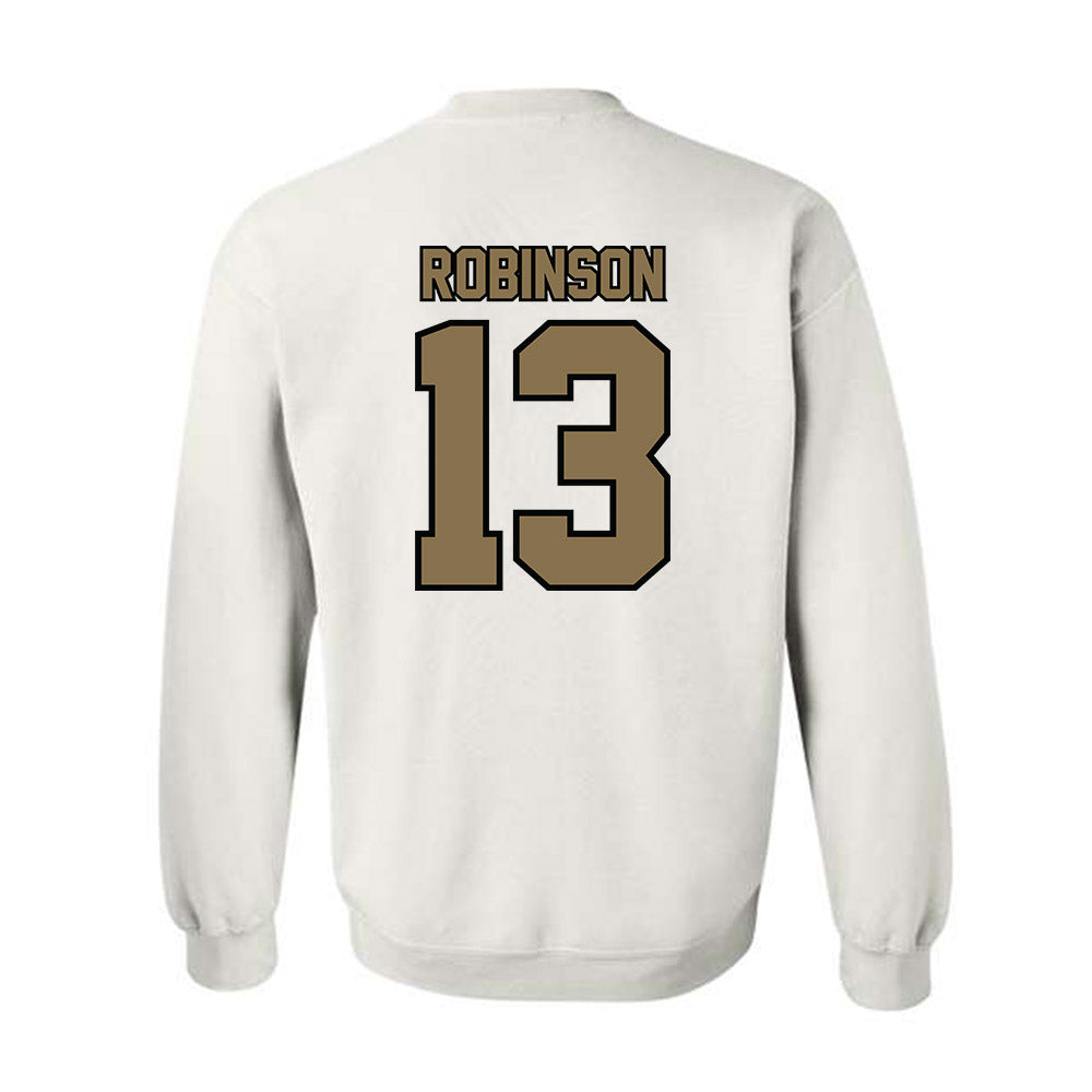 Bryant - NCAA Men's Basketball : Jakai Robinson - Classic Shersey Crewneck Sweatshirt-1