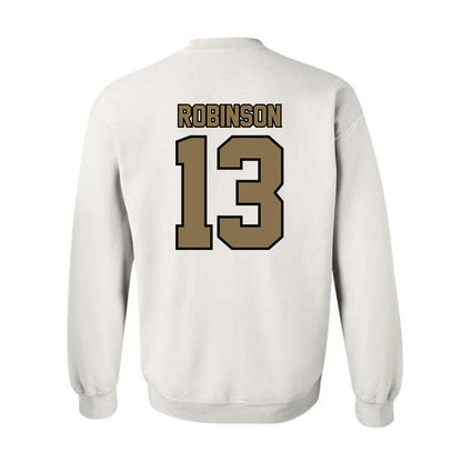 Bryant - NCAA Men's Basketball : Jakai Robinson - Classic Shersey Crewneck Sweatshirt-1