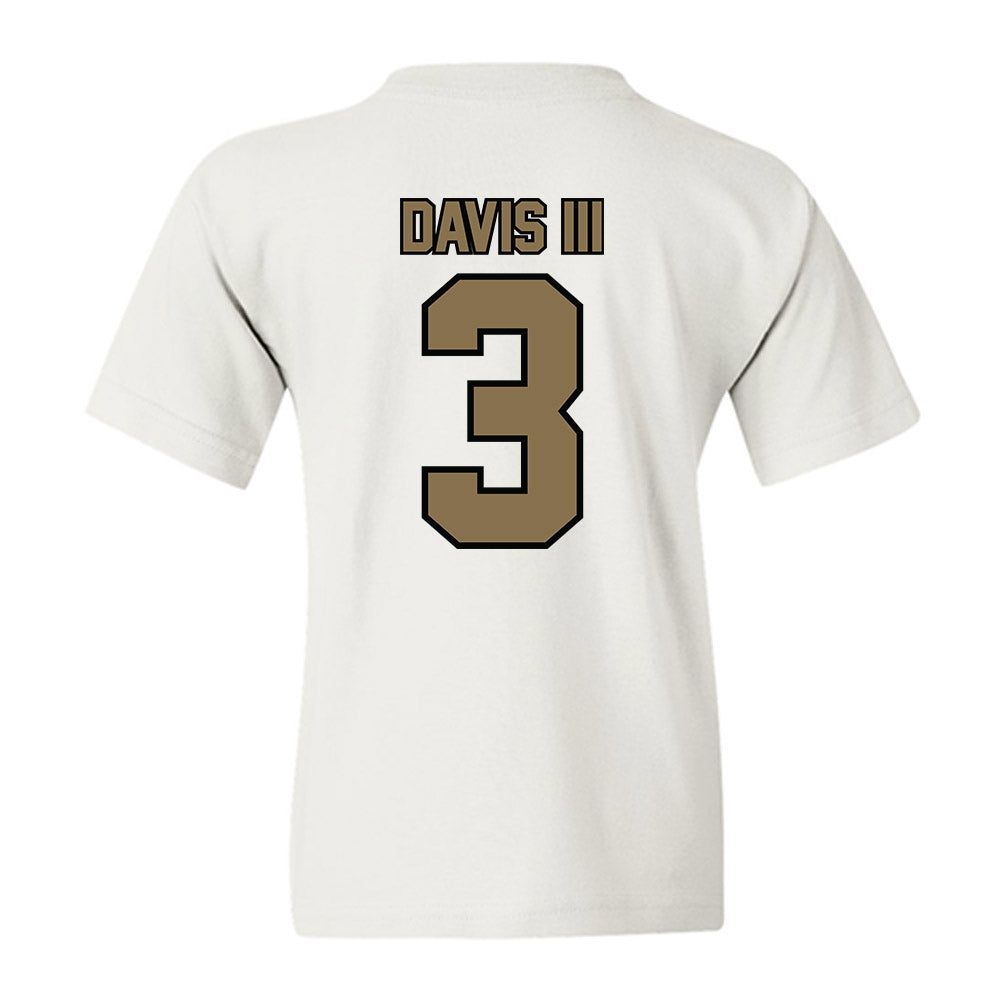 Bryant - NCAA Men's Basketball : Aaron Davis III - Classic Shersey Youth T-Shirt-1