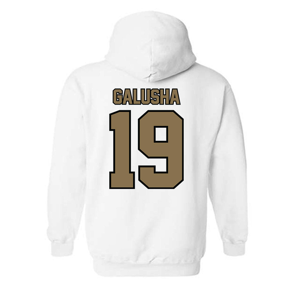 Bryant - NCAA Baseball : Thomas Galusha - Classic Shersey Hooded Sweatshirt-1