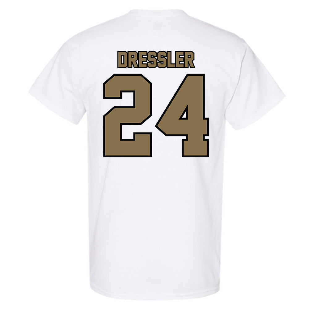 Bryant - NCAA Baseball : Justin Dressler - Classic Shersey T-Shirt-1