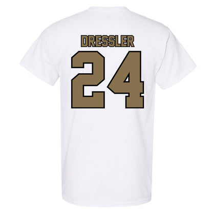 Bryant - NCAA Baseball : Justin Dressler - Classic Shersey T-Shirt-1