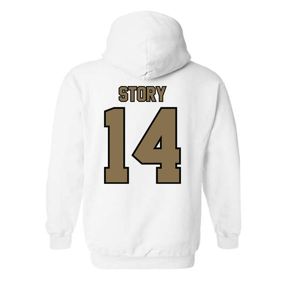 Bryant - NCAA Baseball : Hudson Story - Classic Shersey Hooded Sweatshirt-1
