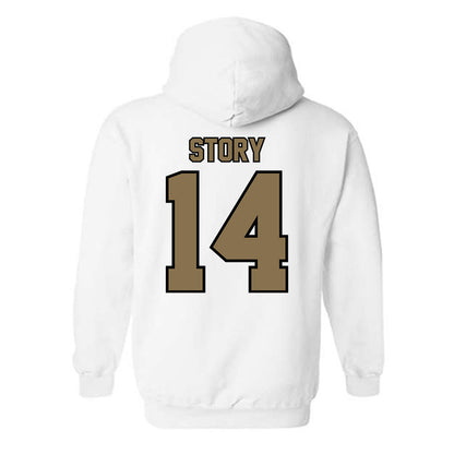 Bryant - NCAA Baseball : Hudson Story - Classic Shersey Hooded Sweatshirt-1