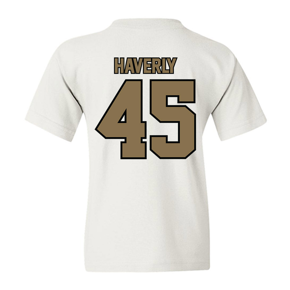 Bryant - NCAA Men's Lacrosse : Justin Haverly - Classic Shersey Youth T-Shirt-1