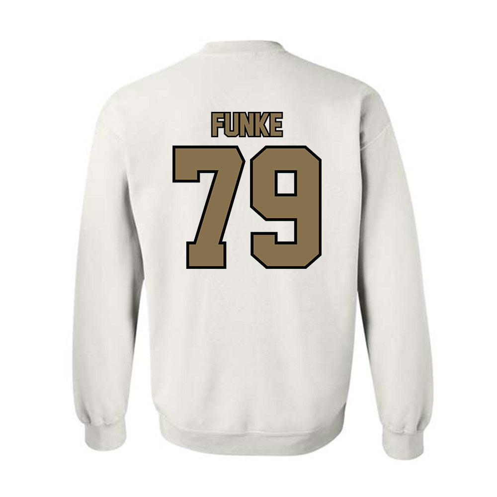 Bryant - NCAA Football : Jack Funke - Classic Shersey Crewneck Sweatshirt-1