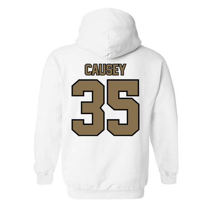 Bryant - NCAA Men's Soccer : Eric Causey - Classic Shersey Hooded Sweatshirt-1