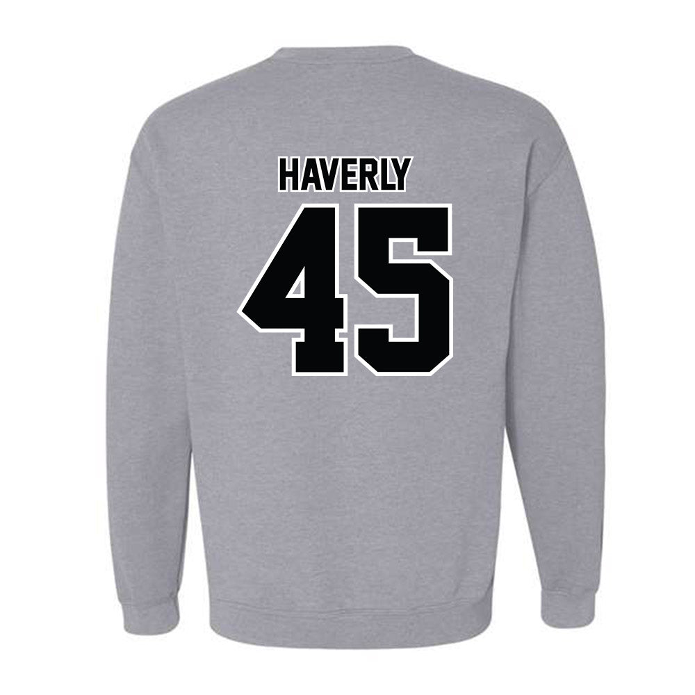 Bryant - NCAA Men's Lacrosse : Justin Haverly - Classic Shersey Crewneck Sweatshirt-1