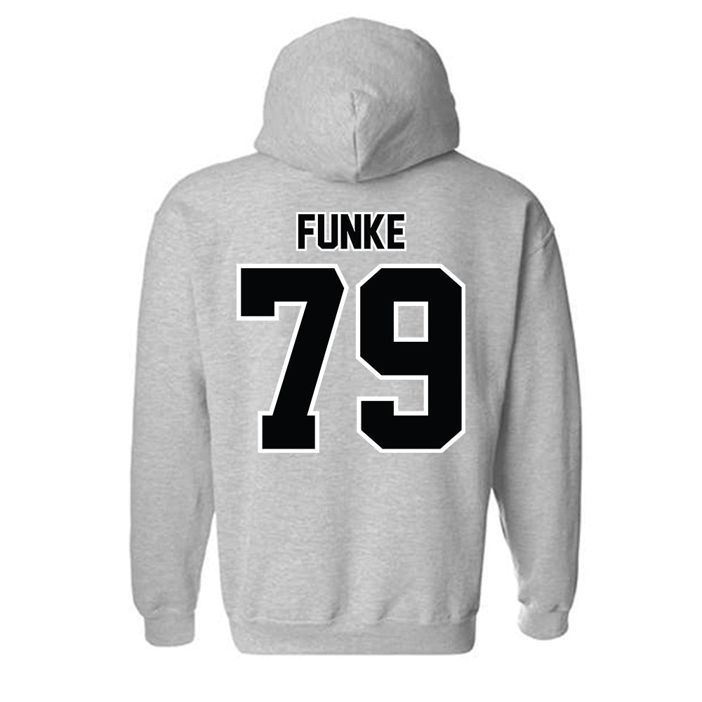 Bryant - NCAA Football : Jack Funke - Classic Shersey Hooded Sweatshirt-1