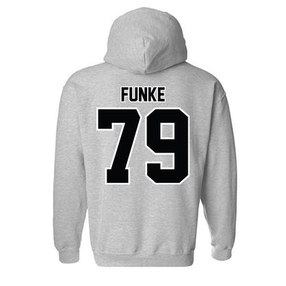 Bryant - NCAA Football : Jack Funke - Classic Shersey Hooded Sweatshirt-1