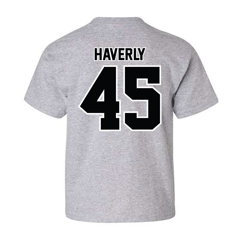 Bryant - NCAA Men's Lacrosse : Justin Haverly - Classic Shersey Youth T-Shirt-1