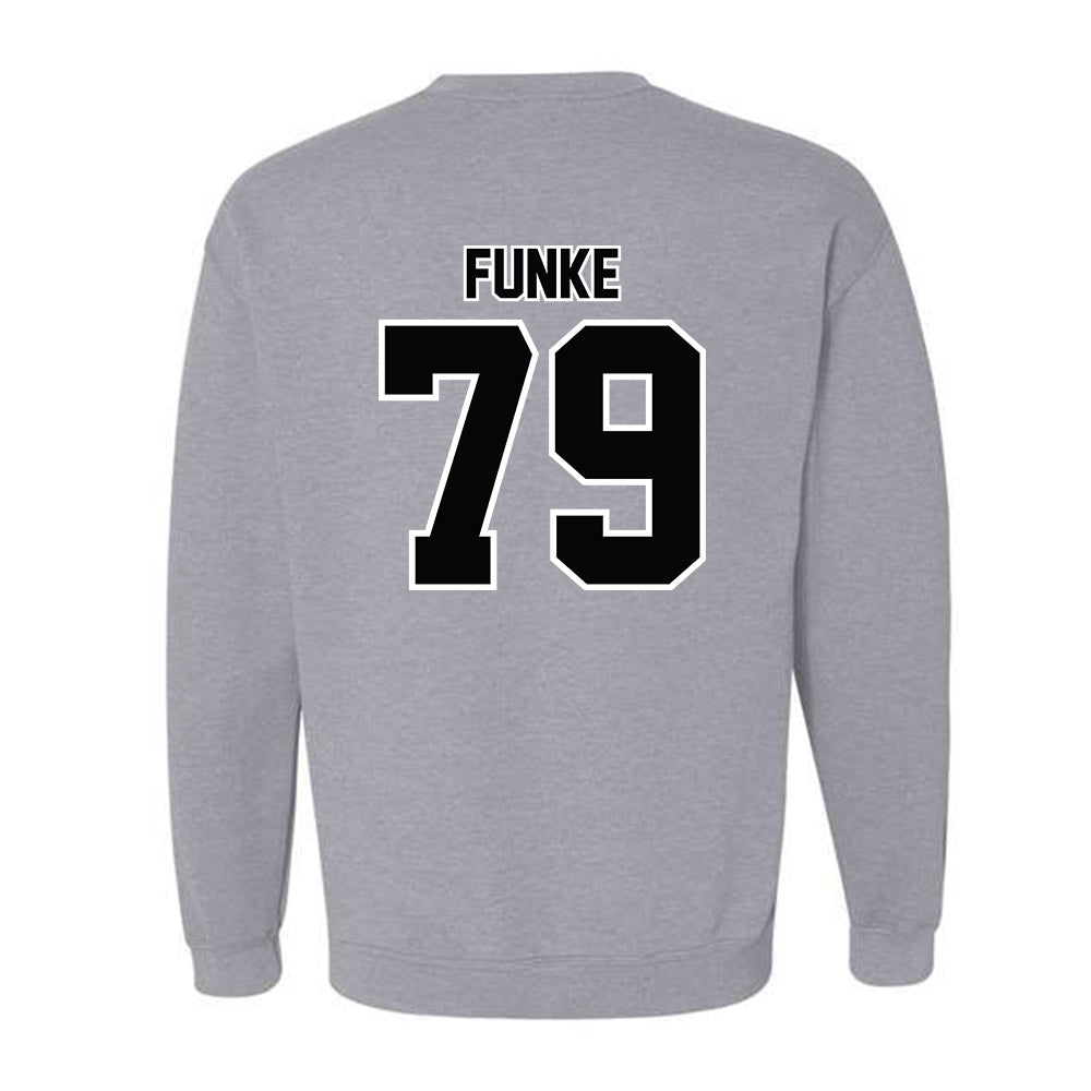 Bryant - NCAA Football : Jack Funke - Classic Shersey Crewneck Sweatshirt-1