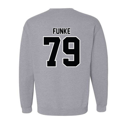 Bryant - NCAA Football : Jack Funke - Classic Shersey Crewneck Sweatshirt-1