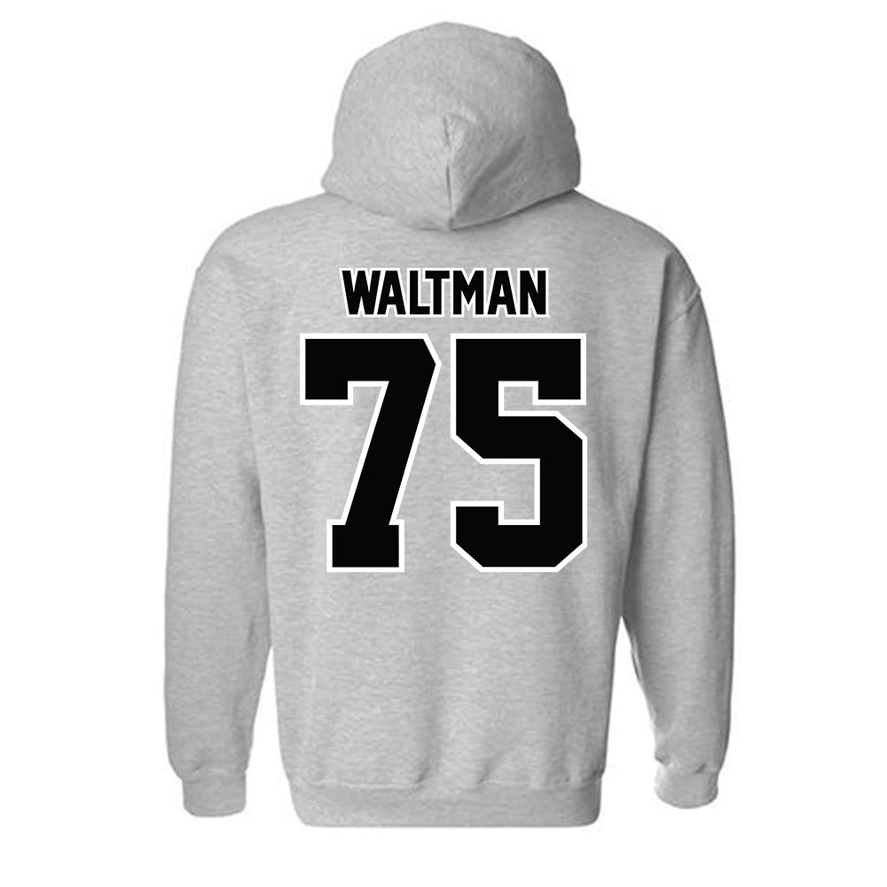 Bryant - NCAA Football : Jake Waltman - Classic Shersey Hooded Sweatshirt-1