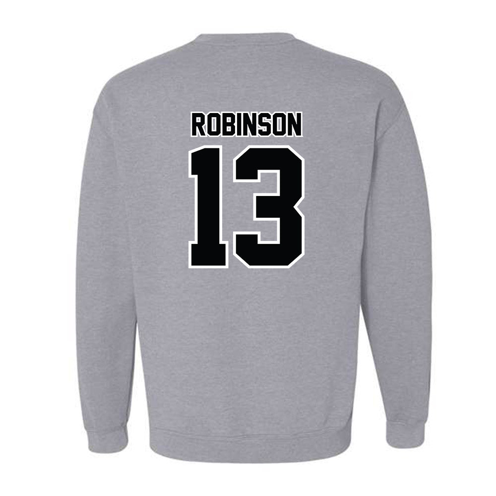Bryant - NCAA Men's Basketball : Jakai Robinson - Classic Shersey Crewneck Sweatshirt-1