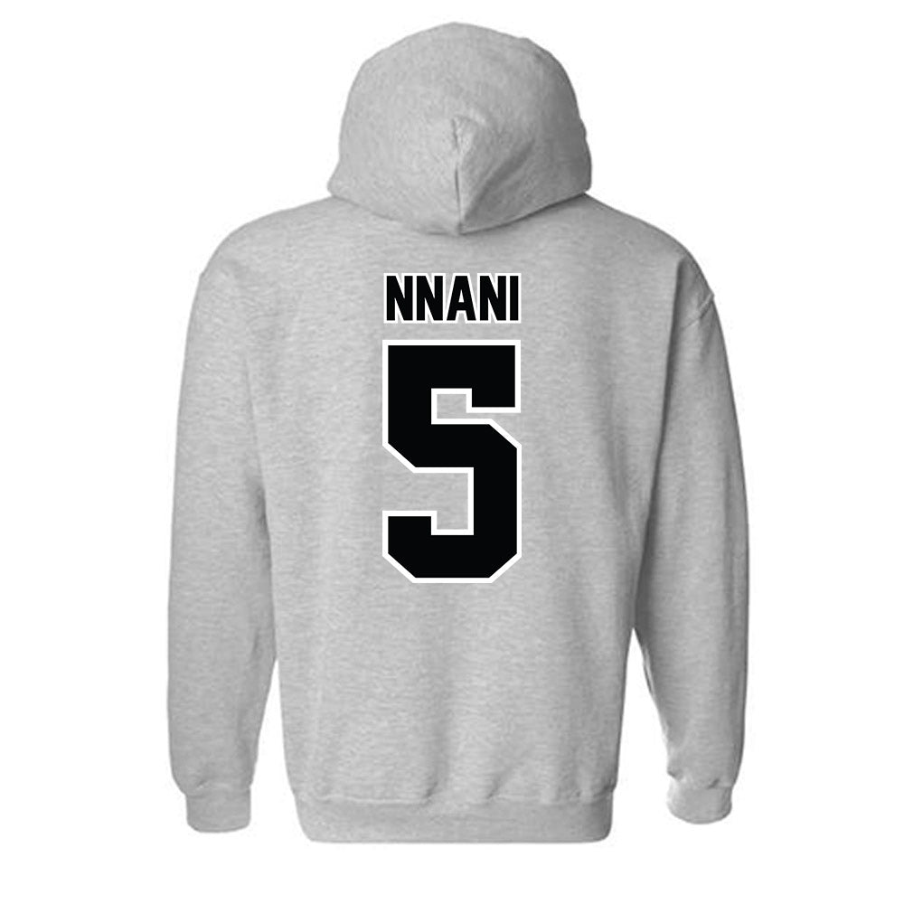 Bryant - NCAA Men's Basketball : Onyx Nnani - Classic Shersey Hooded Sweatshirt-1
