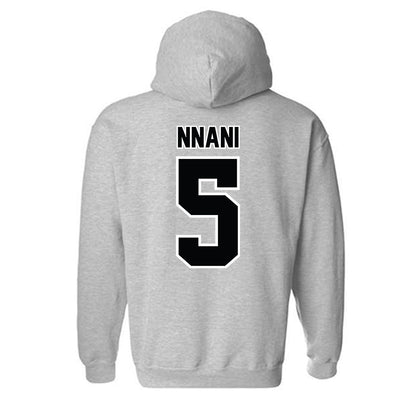 Bryant - NCAA Men's Basketball : Onyx Nnani - Classic Shersey Hooded Sweatshirt-1