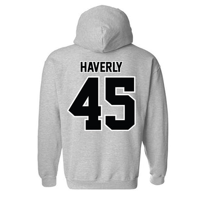 Bryant - NCAA Men's Lacrosse : Justin Haverly - Classic Shersey Hooded Sweatshirt-1