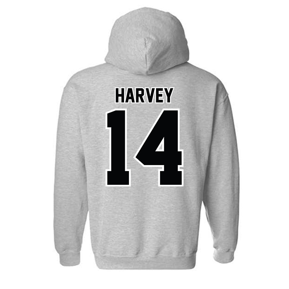 Bryant - NCAA Men's Basketball : Keegan Harvey - Classic Shersey Hooded Sweatshirt-1