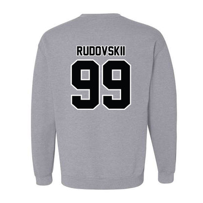 Bryant - NCAA Men's Basketball : Tim Rudovskii - Classic Shersey Crewneck Sweatshirt-1