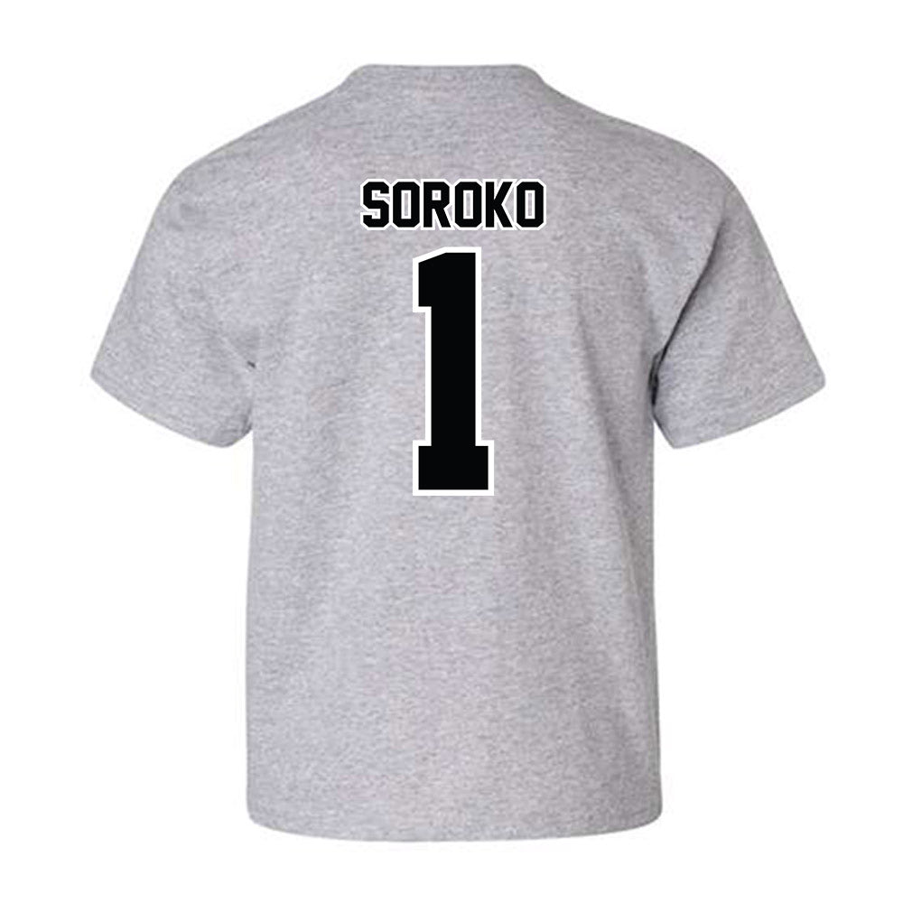 Bryant - NCAA Baseball : Cameron Soroko - Classic Shersey Youth T-Shirt-1