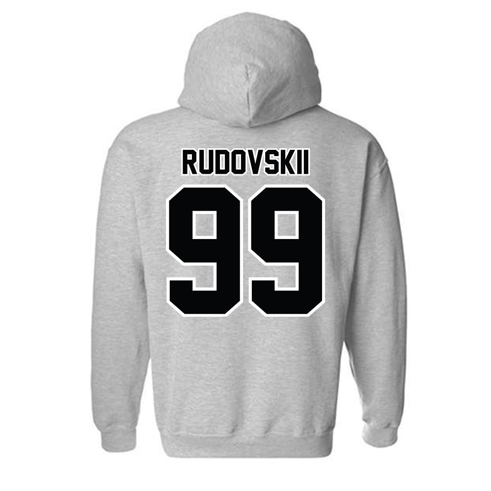 Bryant - NCAA Men's Basketball : Tim Rudovskii - Classic Shersey Hooded Sweatshirt-1