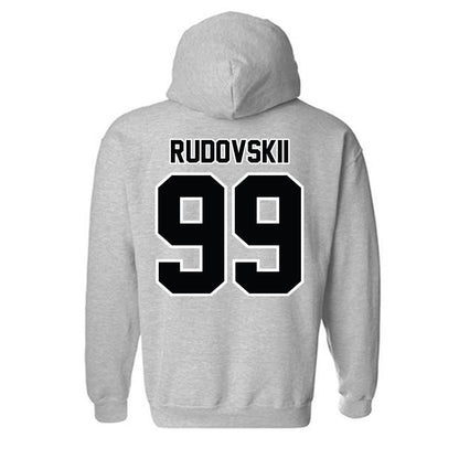 Bryant - NCAA Men's Basketball : Tim Rudovskii - Classic Shersey Hooded Sweatshirt-1