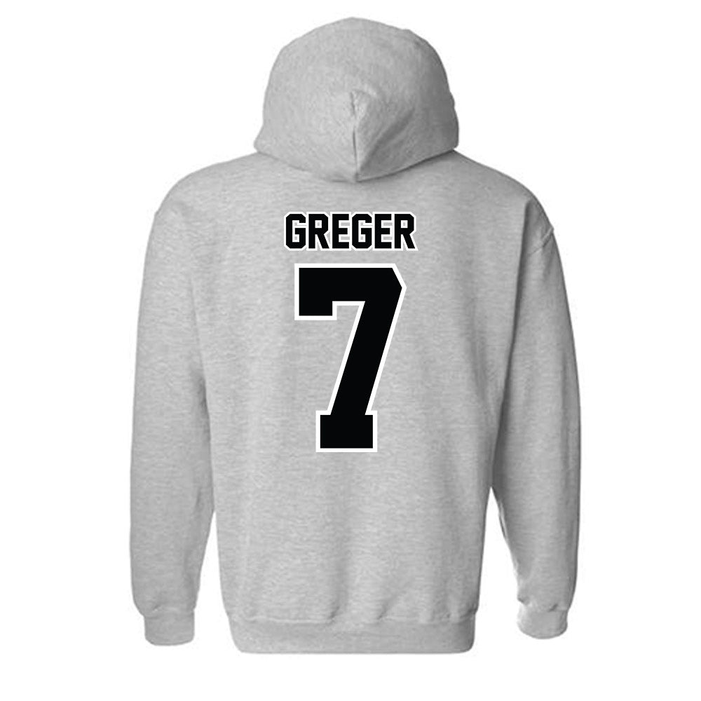 Bryant - NCAA Baseball : Gavin Greger - Classic Shersey Hooded Sweatshirt-1