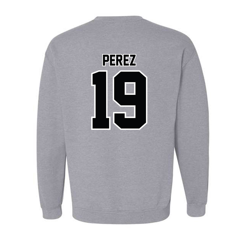 Bryant - NCAA Football : AJ Perez - Classic Shersey Crewneck Sweatshirt-1