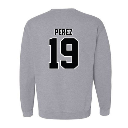Bryant - NCAA Football : AJ Perez - Classic Shersey Crewneck Sweatshirt-1