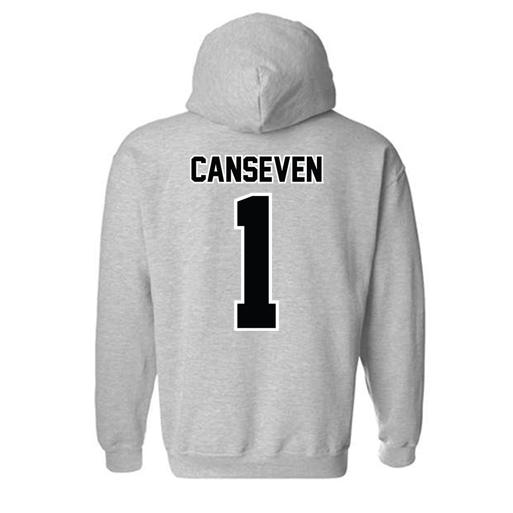 Bryant - NCAA Women's Soccer : Emily Canseven - Classic Shersey Hooded Sweatshirt-1