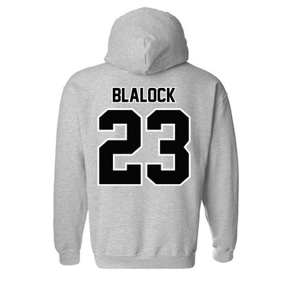 Bryant - NCAA Men's Lacrosse : Tyson Blalock - Classic Shersey Hooded Sweatshirt-1