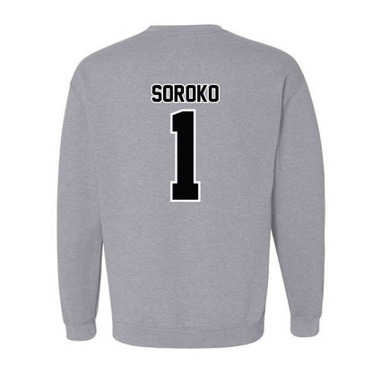 Bryant - NCAA Baseball : Cameron Soroko - Classic Shersey Crewneck Sweatshirt-1