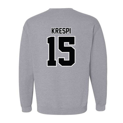 Bryant - NCAA Men's Soccer : Ilay Krespi - Classic Shersey Crewneck Sweatshirt-1