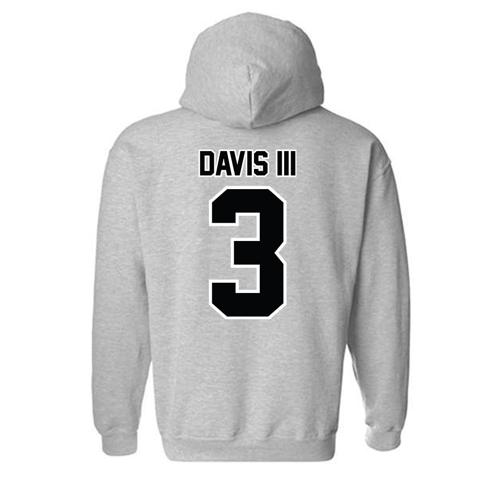 Bryant - NCAA Men's Basketball : Aaron Davis III - Classic Shersey Hooded Sweatshirt-1