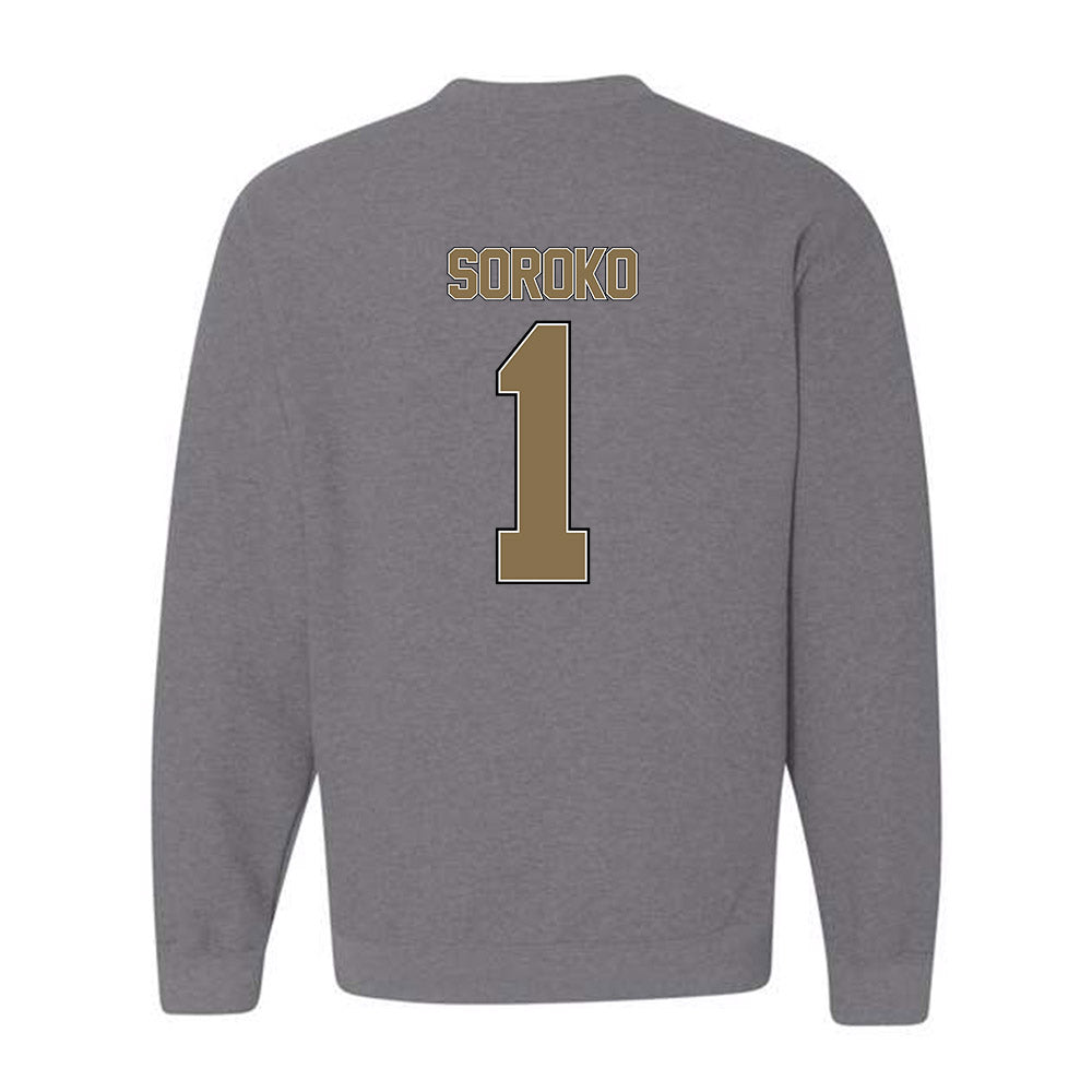 Bryant - NCAA Baseball : Cameron Soroko - Classic Shersey Crewneck Sweatshirt-1