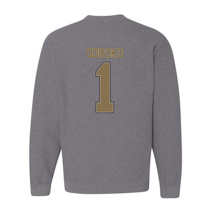 Bryant - NCAA Baseball : Cameron Soroko - Classic Shersey Crewneck Sweatshirt-1