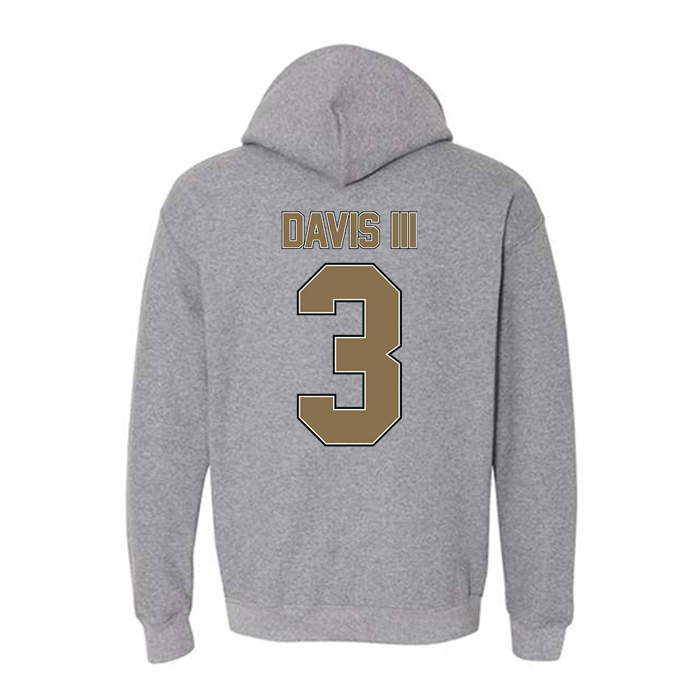 Bryant - NCAA Men's Basketball : Aaron Davis III - Classic Shersey Hooded Sweatshirt-1