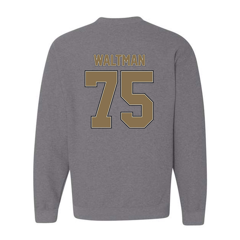 Bryant - NCAA Football : Jake Waltman - Classic Shersey Crewneck Sweatshirt-1