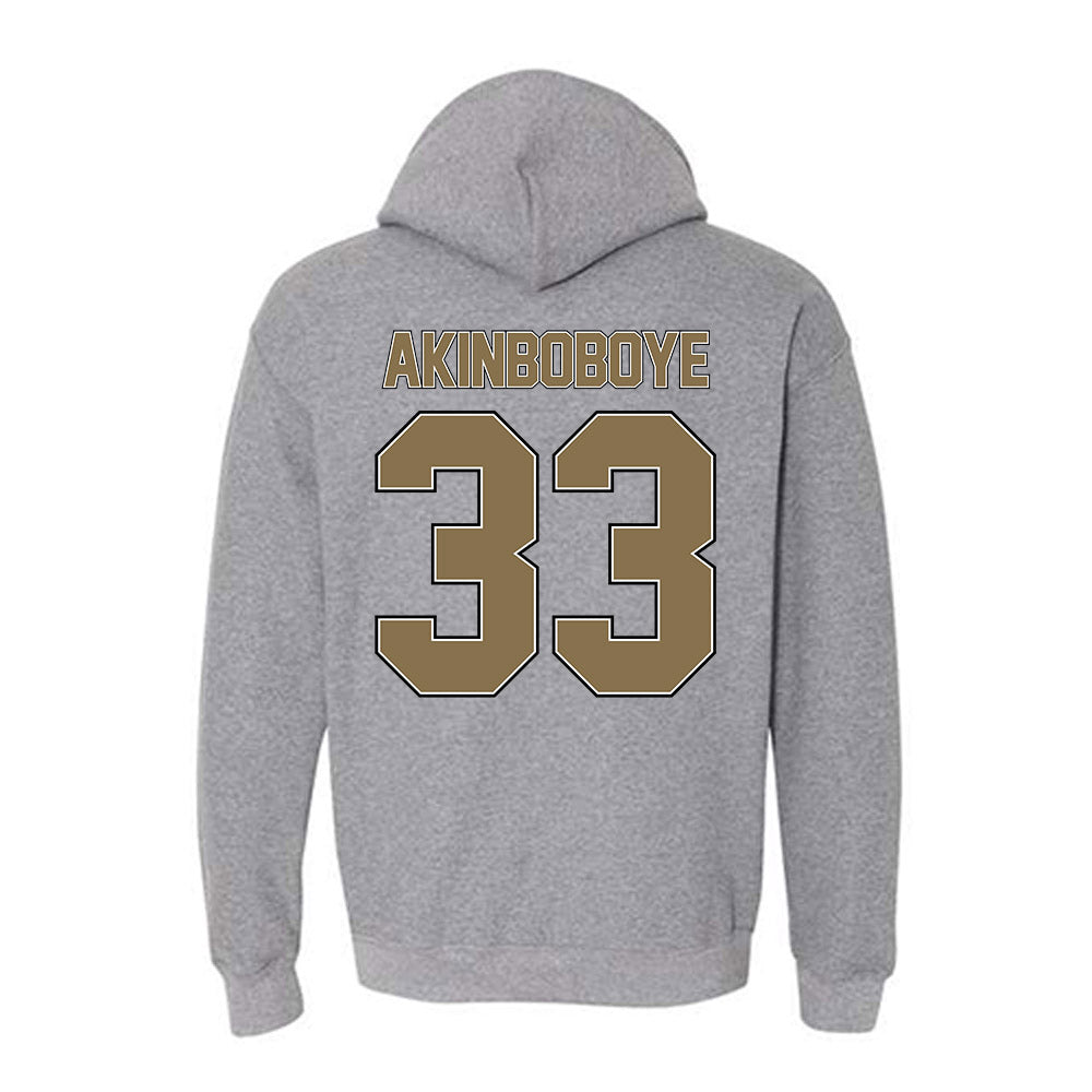 Bryant - NCAA Men's Soccer : Deji Akinboboye - Classic Shersey Hooded Sweatshirt-1